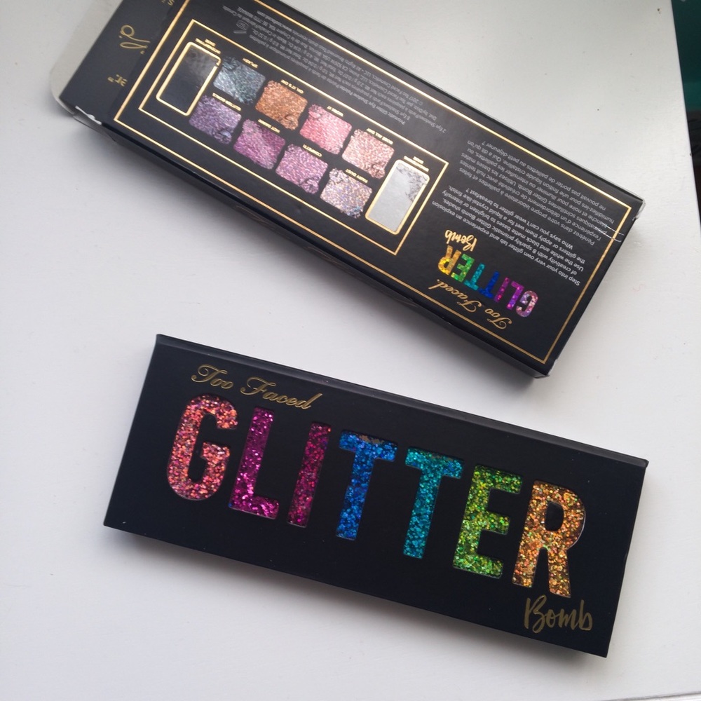 Beauty palette Toofaced Glitter Bomb Palette